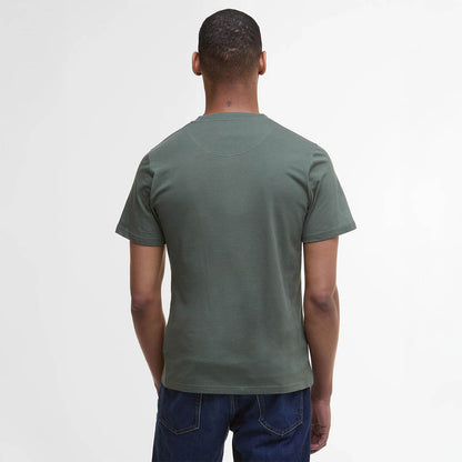 Barbour Logo T-Shirt Thyme - The Sporting Lodge