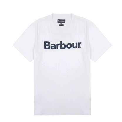 Barbour Logo T-Shirt White