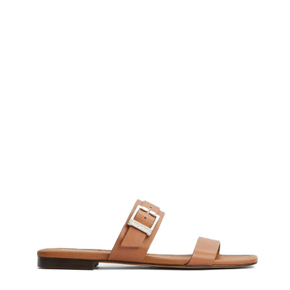 Barbour Womens Louise Flat Sandal Tan
