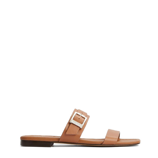 Barbour Womens Louise Flat Sandal Tan
