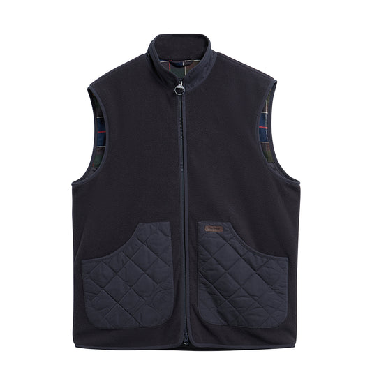Barbour Lowich Fleece Gilet Dark Navy