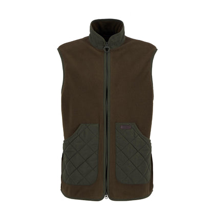 Barbour Lowich Fleece Gilet Olive