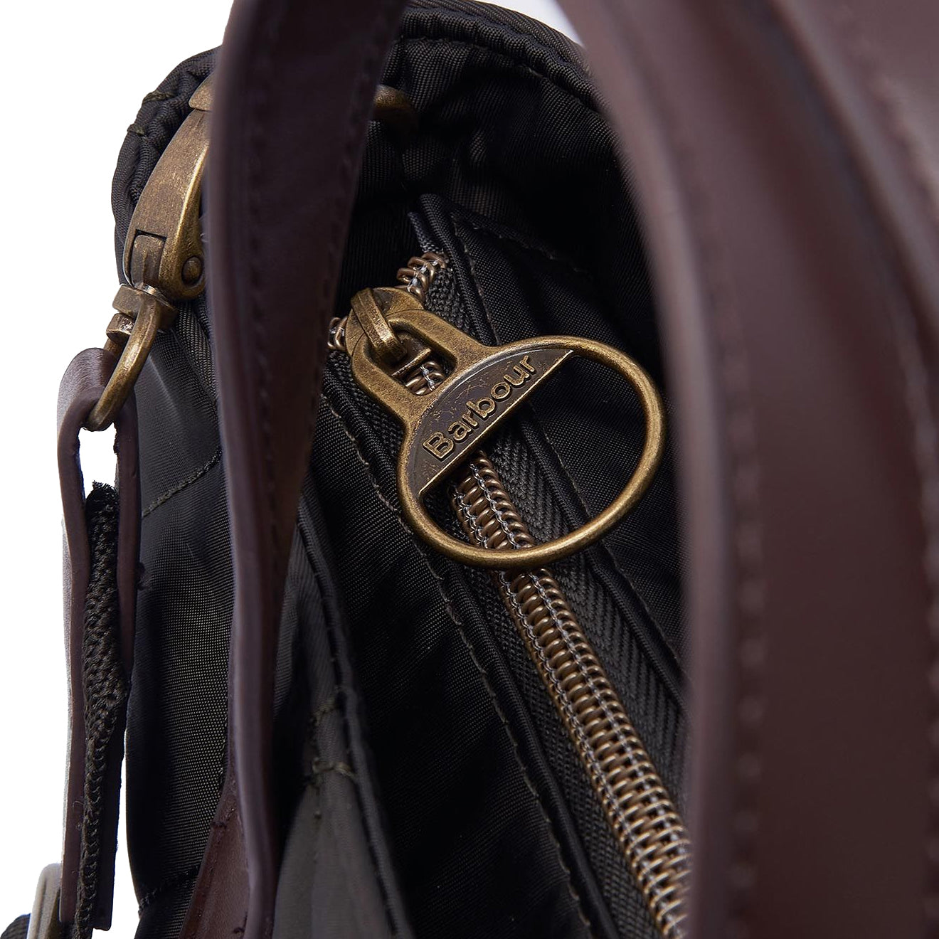 Barbour Mini Quilted Tote Bag Olive - The Sporting Lodge