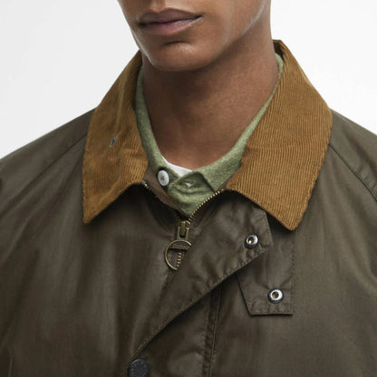 Barbour Modern Bedale Waxed Jacket Beech / Highland Loch - The Sporting Lodge