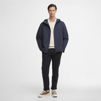 Barbour Modern Rokig Hooded Showerproof Jacket Navy - The Sporting Lodge
