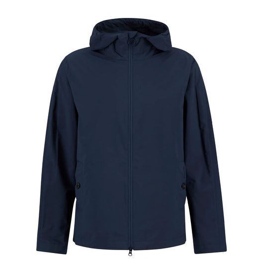 Barbour Modern Rokig Hooded Showerproof Jacket Navy - The Sporting Lodge
