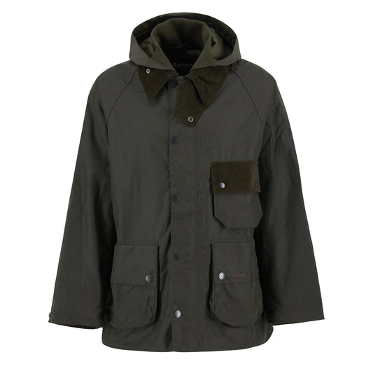 Barbour Modified Solway Waxed Jacket Olive