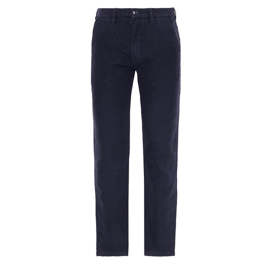Barbour Moleskin Tailored Fit Trouser Navy - The Sporting Lodge