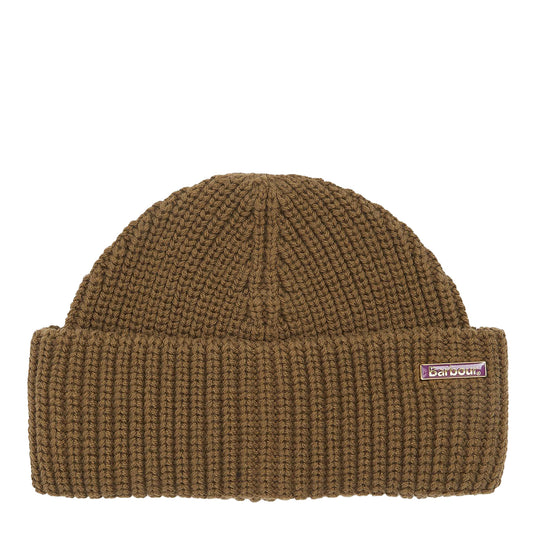 Barbour Mosely Beanie Hat Light Sage - The Sporting Lodge