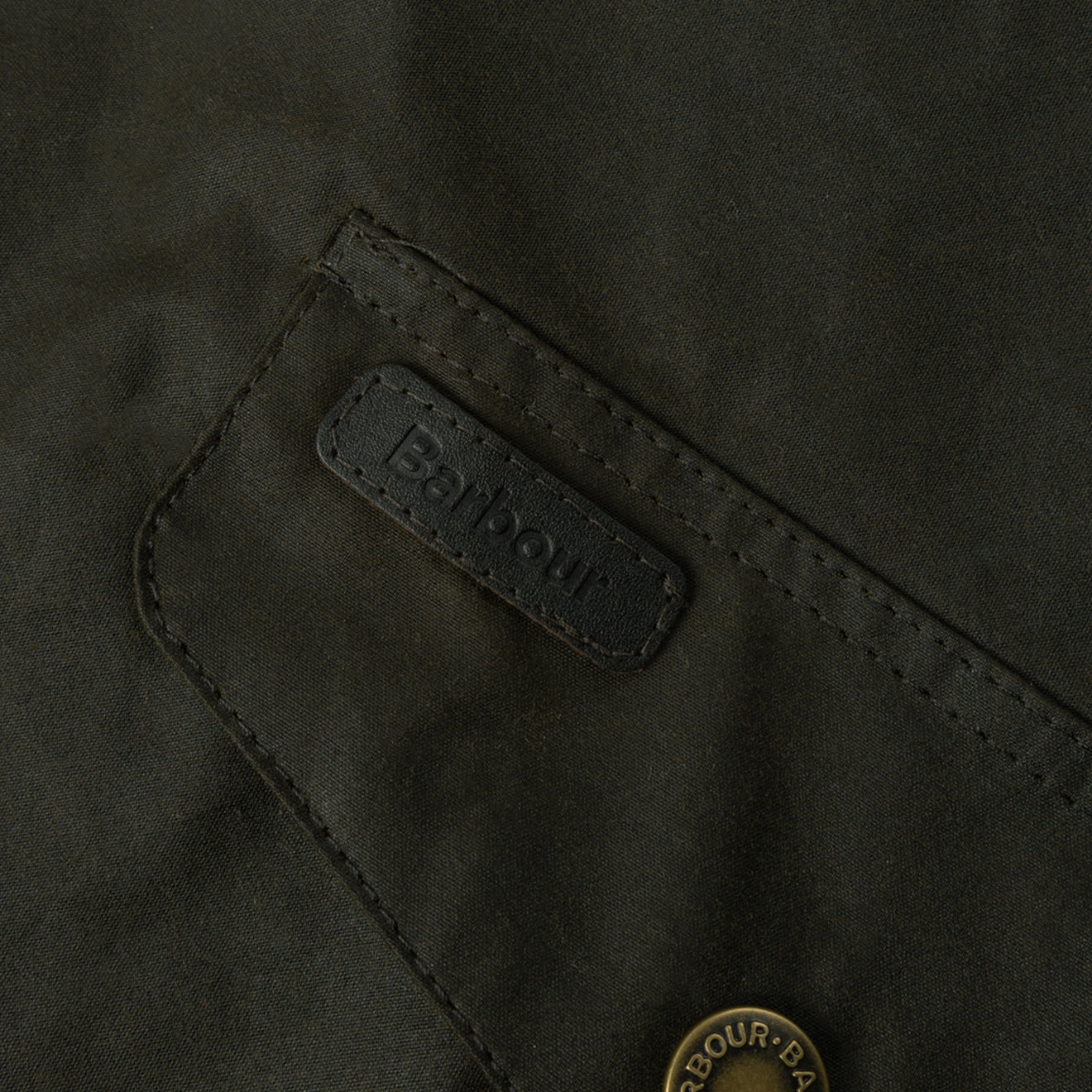 Barbour Mowden Wax Jacket Olive - The Sporting Lodge