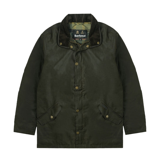 Barbour Mowden Wax Jacket Olive