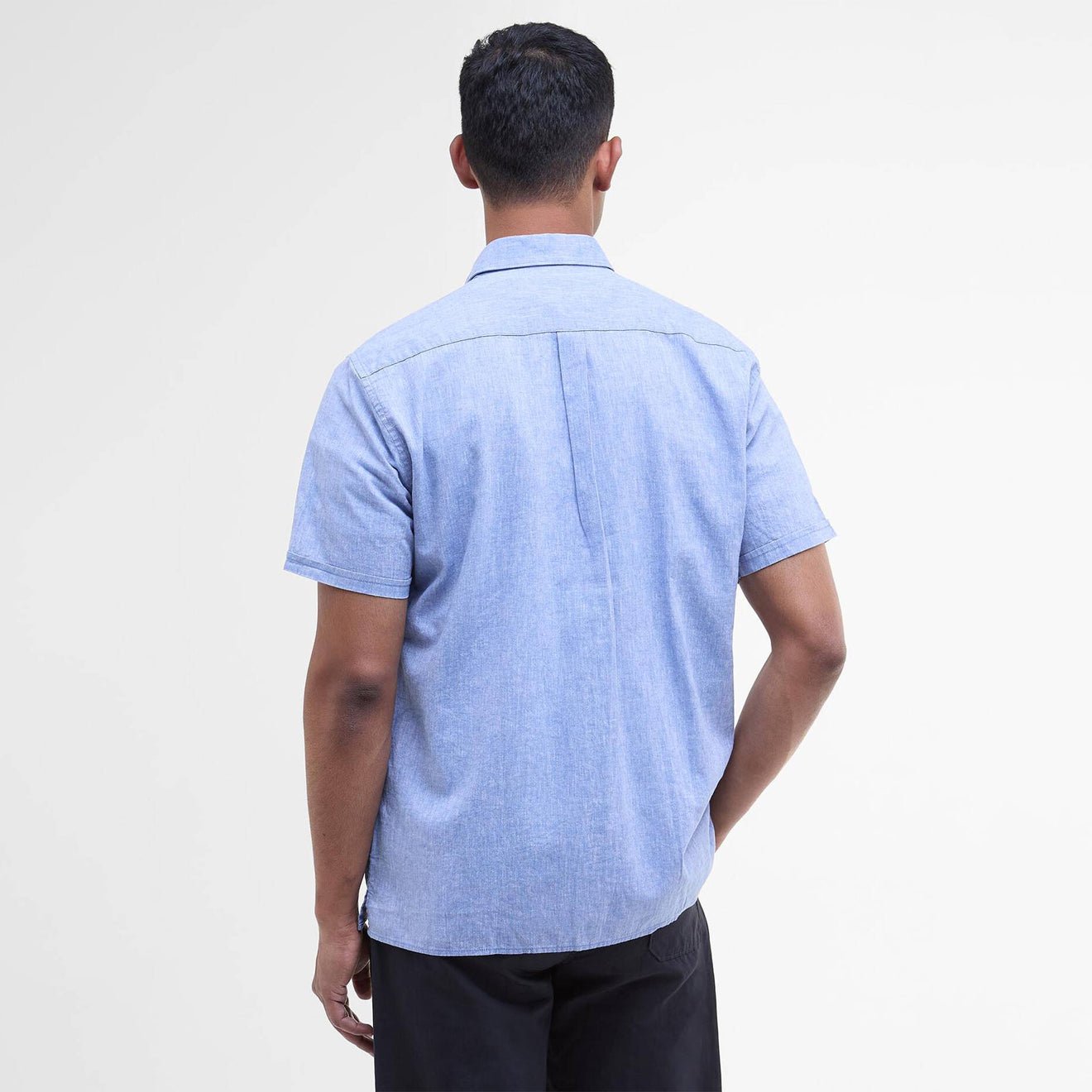 Barbour Nelson Regular S/S Shirt Blue