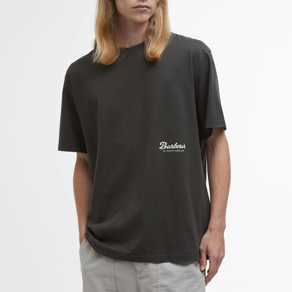 Barbour Newclyde Fit Graphic T-Shirt Sage - The Sporting Lodge
