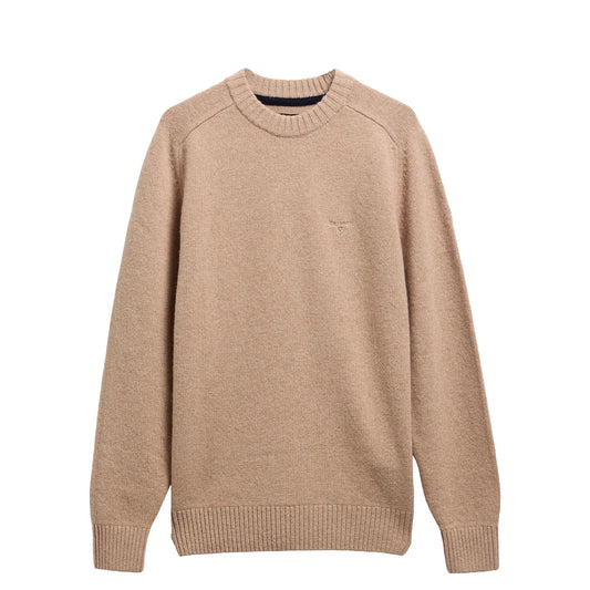 Barbour Newtown Crew Neck Sweater Washed Stone