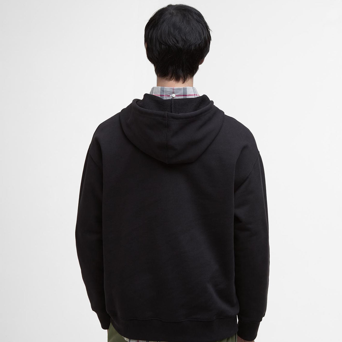 Barbour Nicholas Fit Hoodie Black - The Sporting Lodge