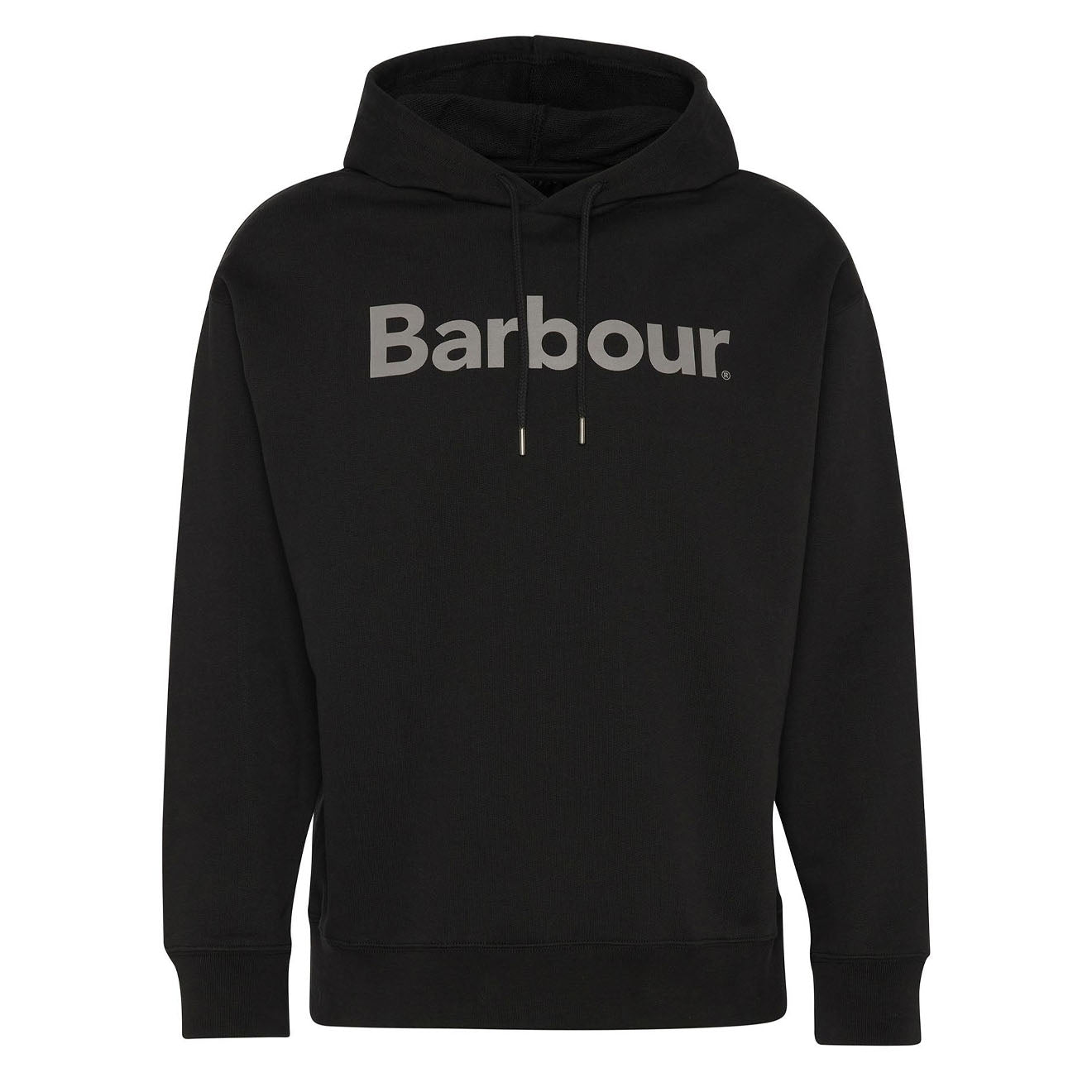 Barbour Nicholas Fit Hoodie Black - The Sporting Lodge