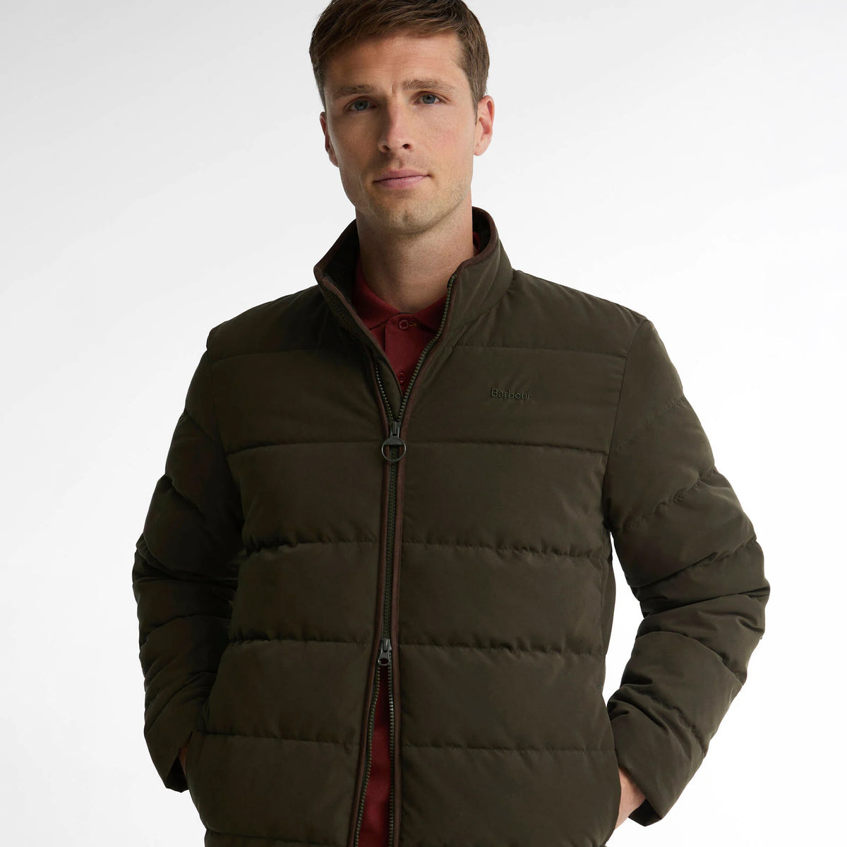 Barbour Noree Quilted Jacket Dark Sage