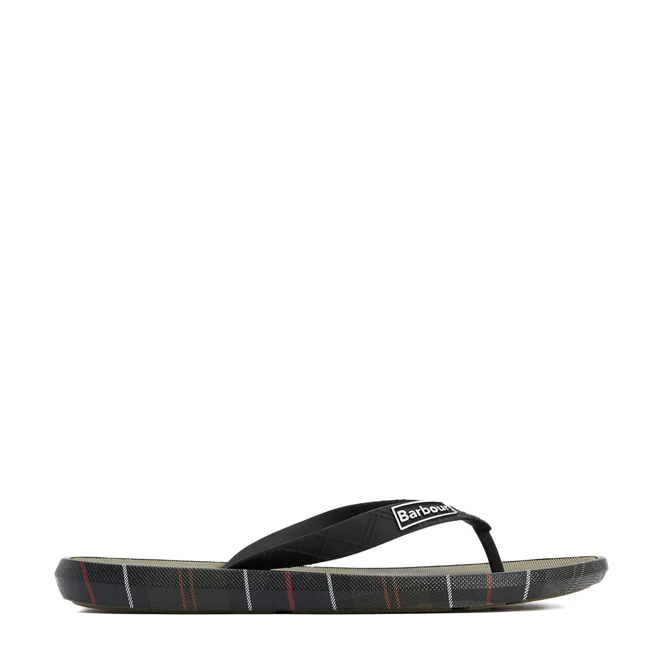 Barbour Oakdale Sandal Olive / Classic Tartan
