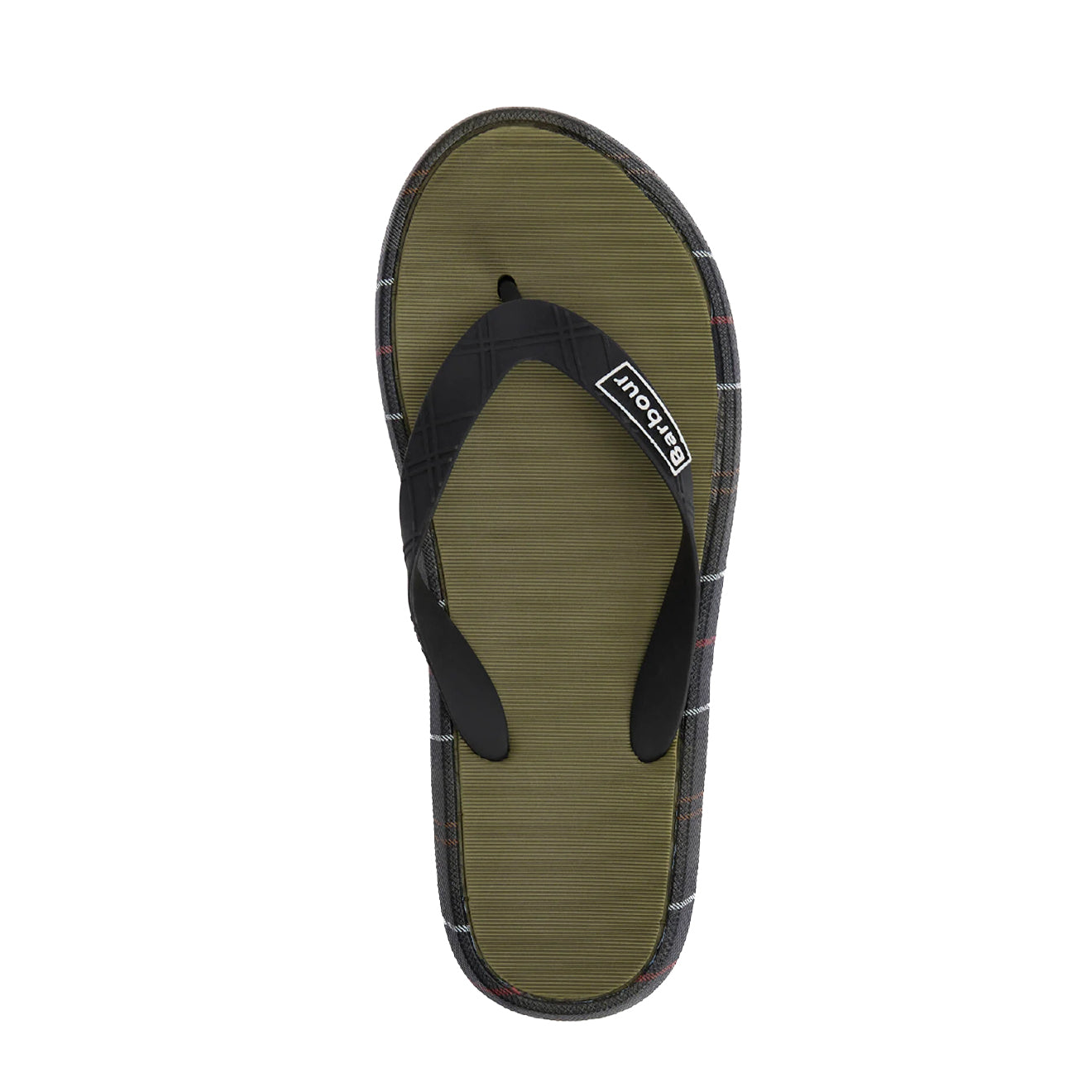 Barbour Oakdale Sandal Olive / Classic Tartan