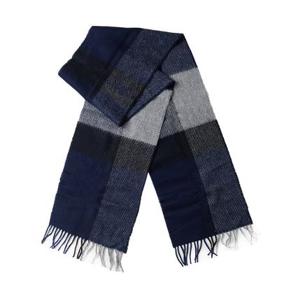 Barbour Oakwell Scarf Navy / Grey