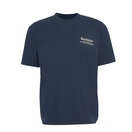 Barbour Outdoors Graphic Fit T-Shirt Navy