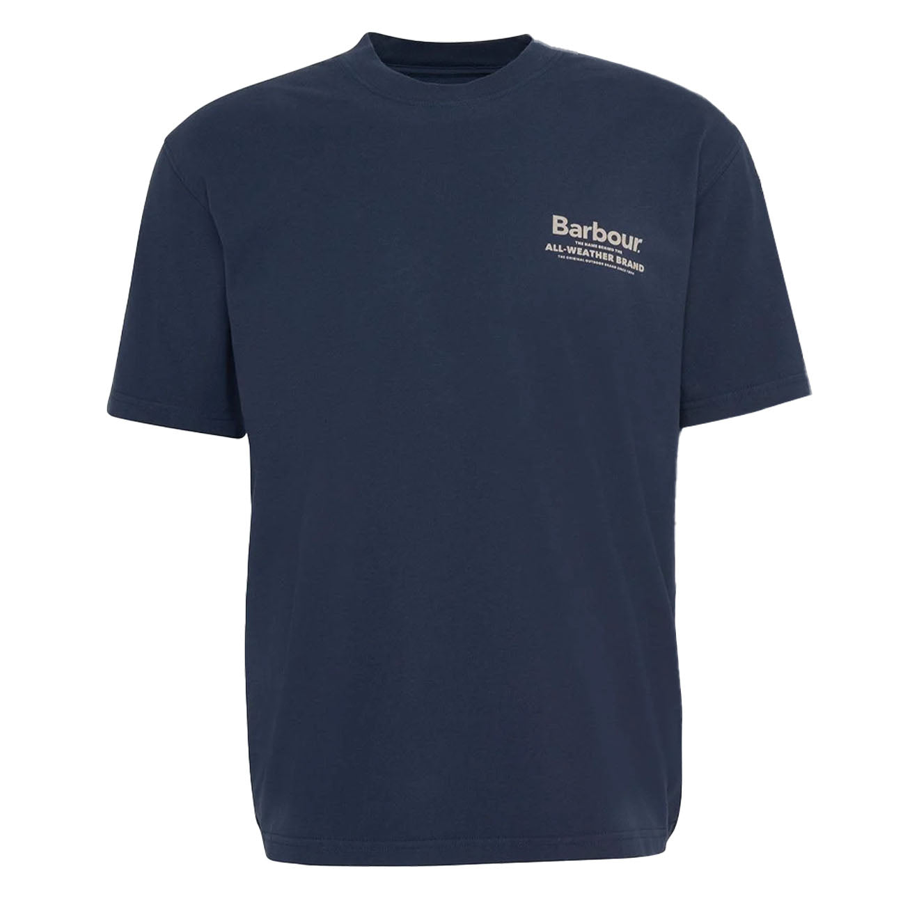 Barbour Outdoors Graphic Fit T-Shirt Navy - The Sporting Lodge