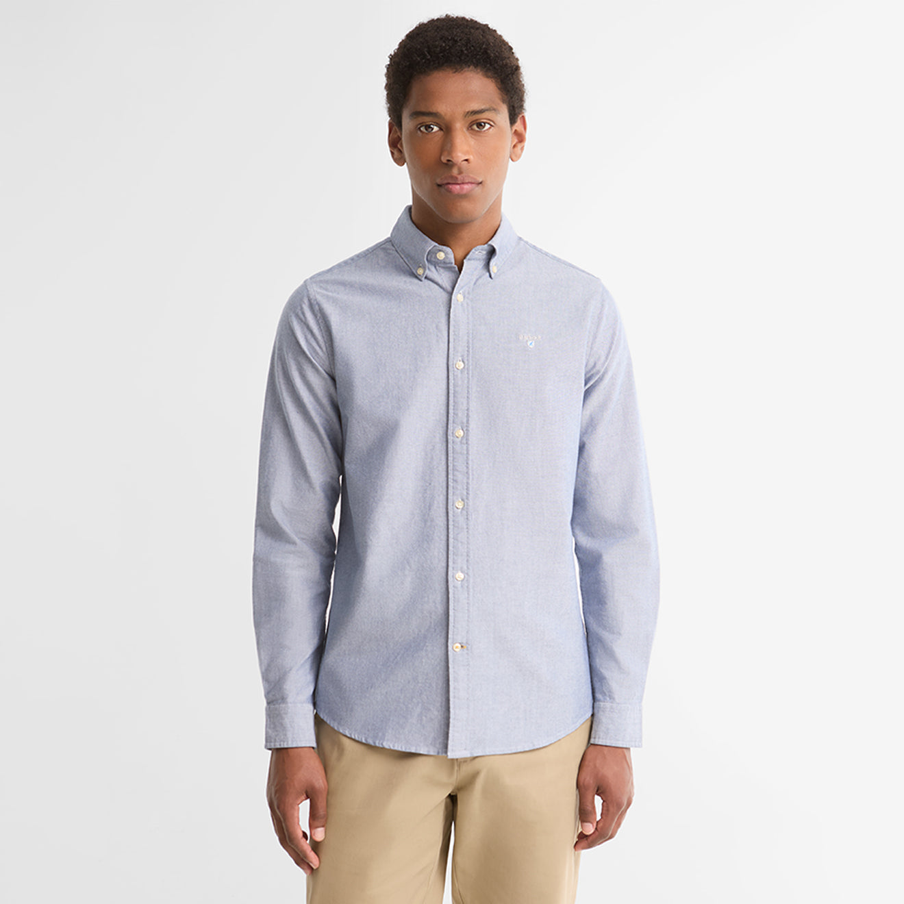 Barbour Oxtown Tailored Shirt Deep Blue
