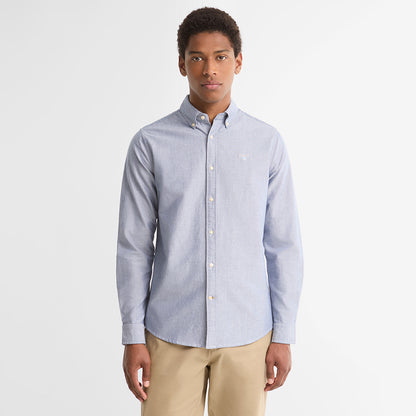 Barbour Oxtown Tailored Shirt Deep Blue