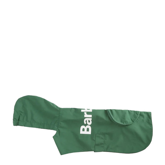 Barbour Packable Logo Dog Coat Green - The Sporting Lodge