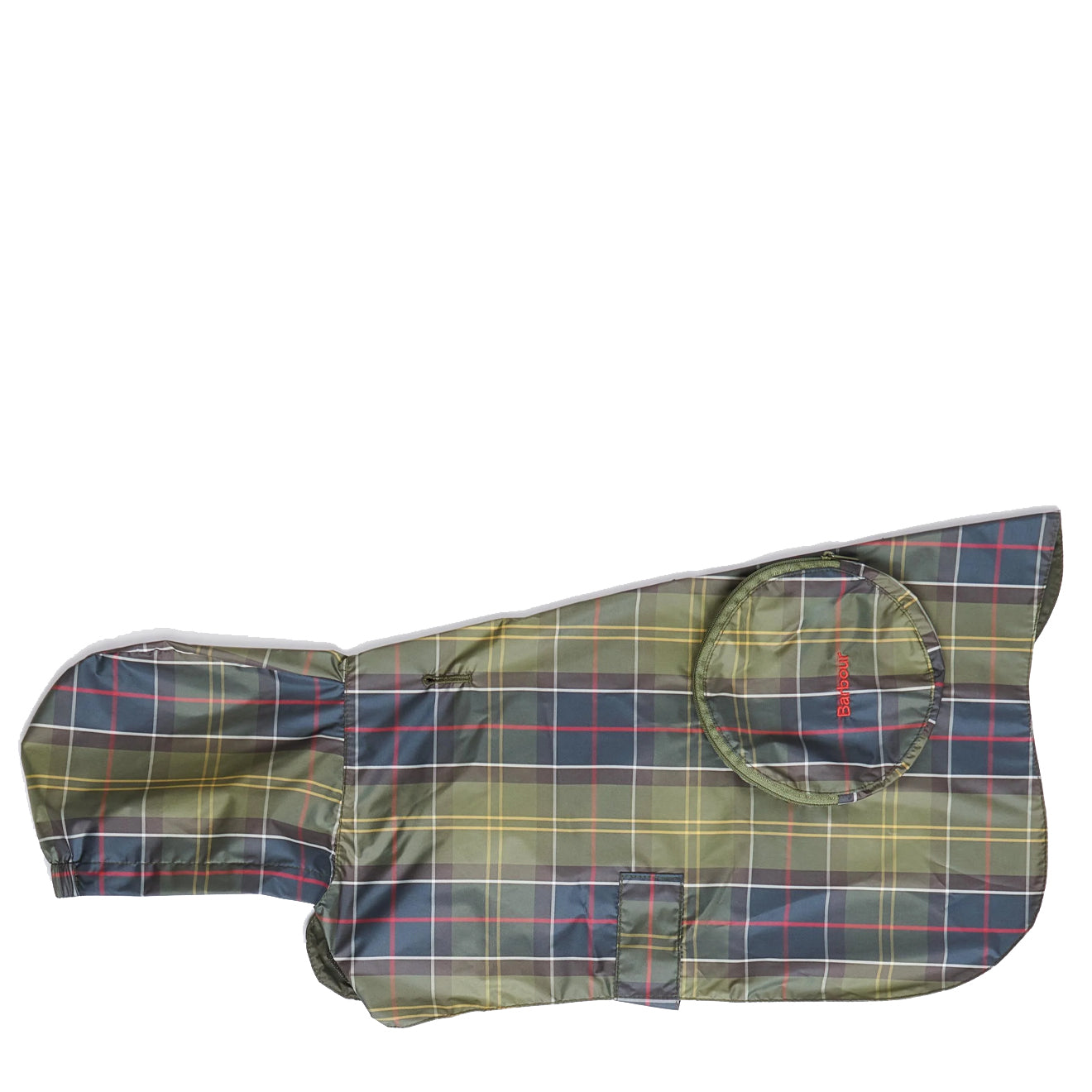 Barbour waterproof tartan dog coat online