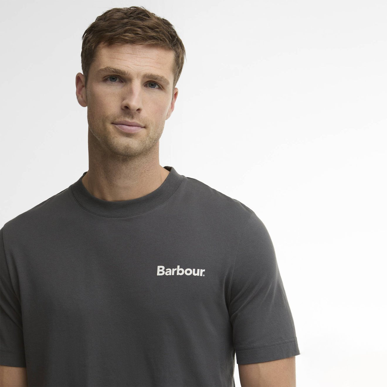 Barbour Packling Relaxed Graphic T-Shirt Asphalt - The Sporting Lodge