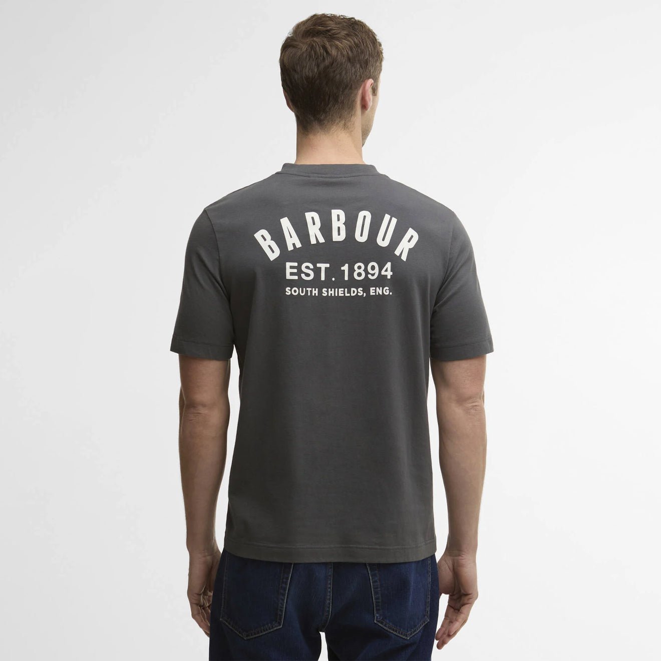 Barbour Packling Relaxed Graphic T-Shirt Asphalt - The Sporting Lodge