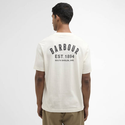 Barbour Packling Relaxed Graphic T-Shirt Neutral - The Sporting Lodge