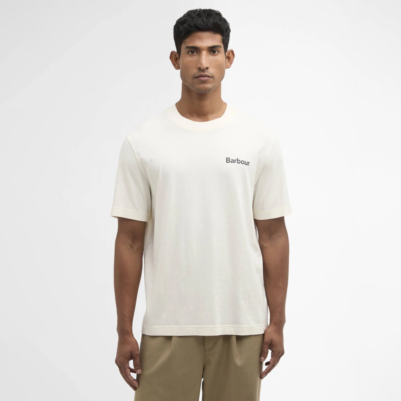 Barbour Packling Relaxed Graphic T-Shirt Neutral - The Sporting Lodge