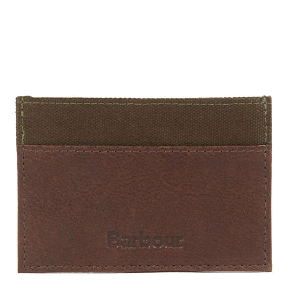 Barbour Padbury Card Holder Dark Brown - The Sporting Lodge