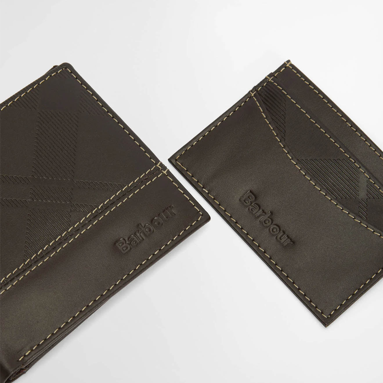 Barbour Tyneside Leather Wallet Brown