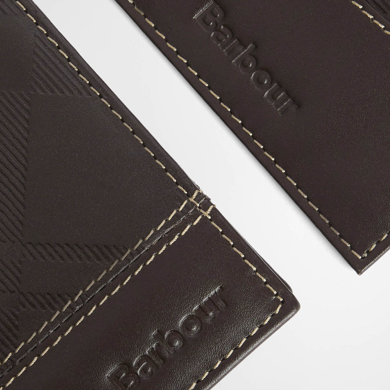 Barbour Tyneside Leather Wallet Brown