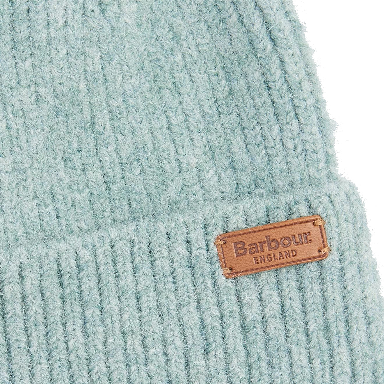 Barbour Pendle Beanie Hat Soft Mint - The Sporting Lodge