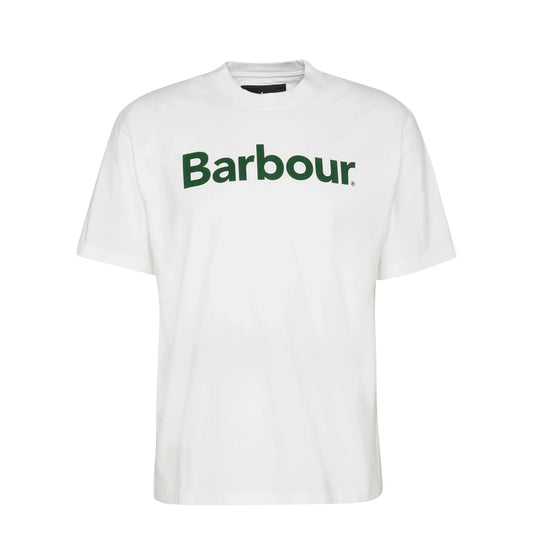 Barbour Pensford Fit T-Shirt White - The Sporting Lodge