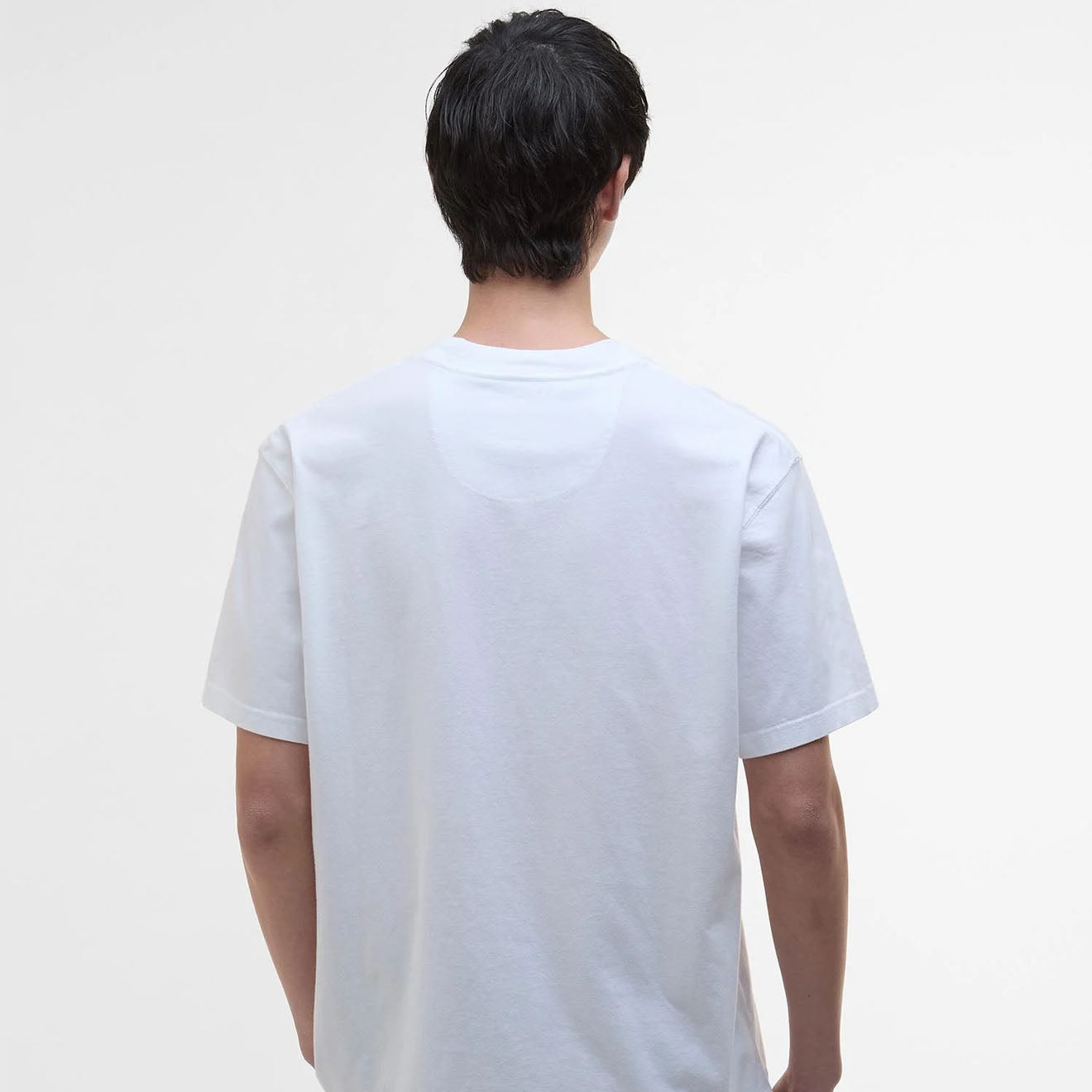 Barbour Pensford Fit T-Shirt White - The Sporting Lodge