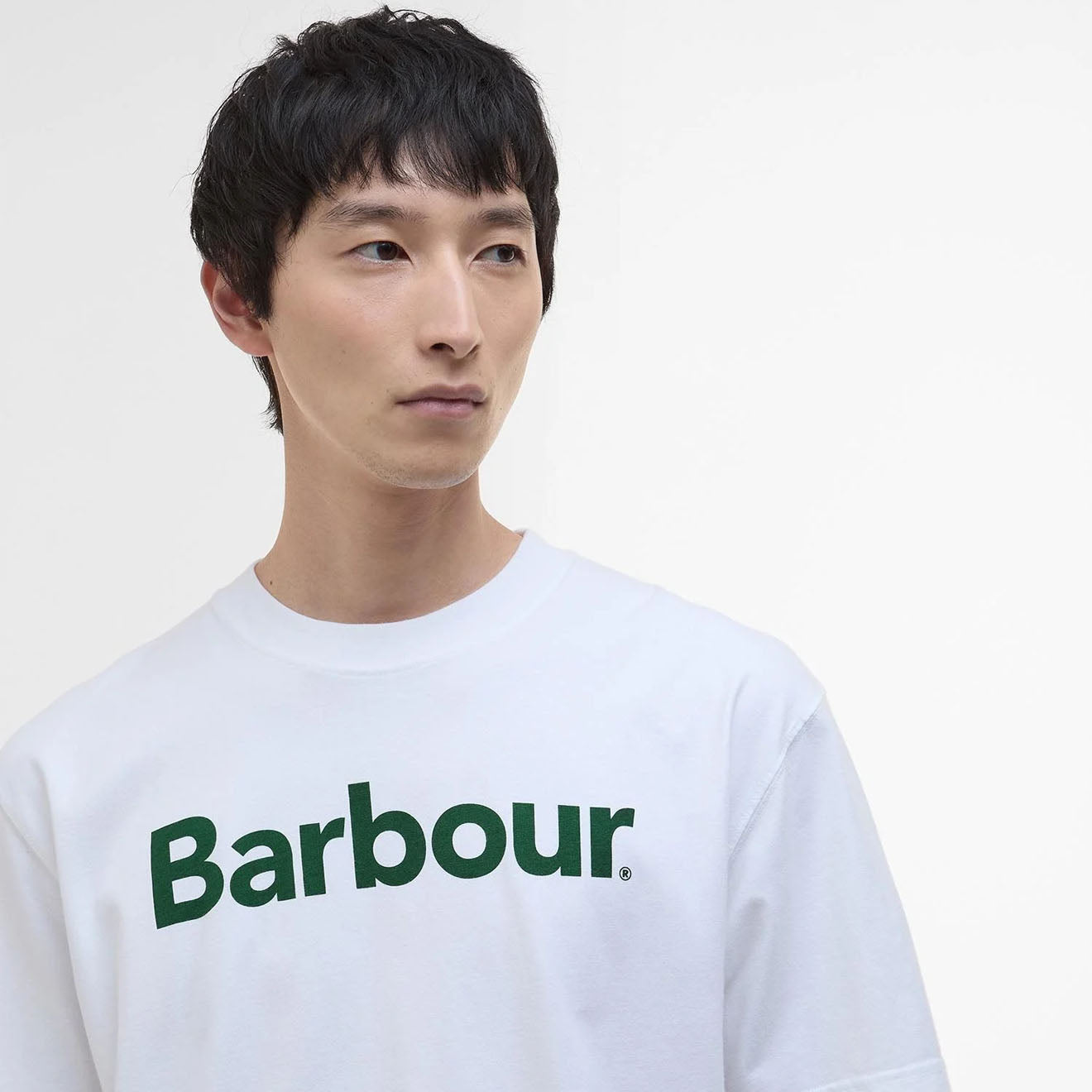 Barbour Pensford Fit T-Shirt White - The Sporting Lodge