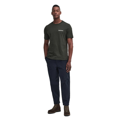 Barbour Pitbright Relaxed T-Shirt Sage - The Sporting Lodge