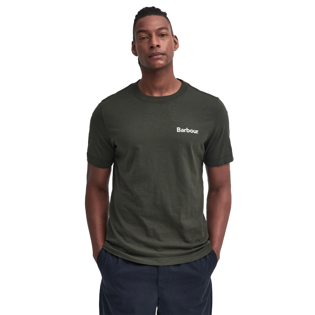 Barbour Pitbright Relaxed T-Shirt Sage - The Sporting Lodge