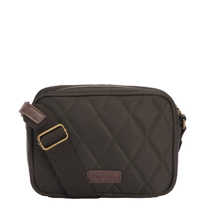 Barbour Quilted Crossbody Bag Olive - The Sporting Lodge
