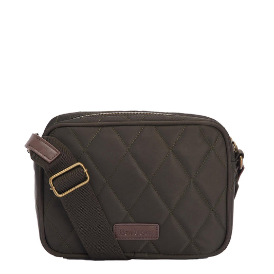 Barbour Quilted Crossbody Bag Olive - The Sporting Lodge
