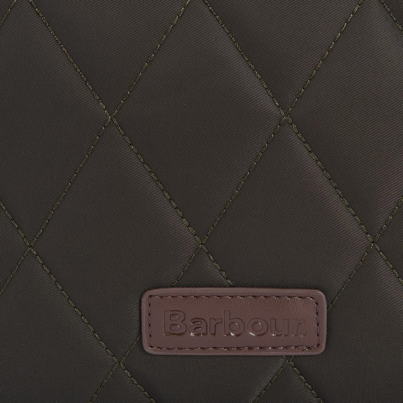 Barbour Quilted Crossbody Bag Olive - The Sporting Lodge