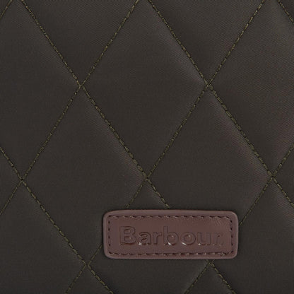 Barbour Quilted Crossbody Bag Olive - The Sporting Lodge