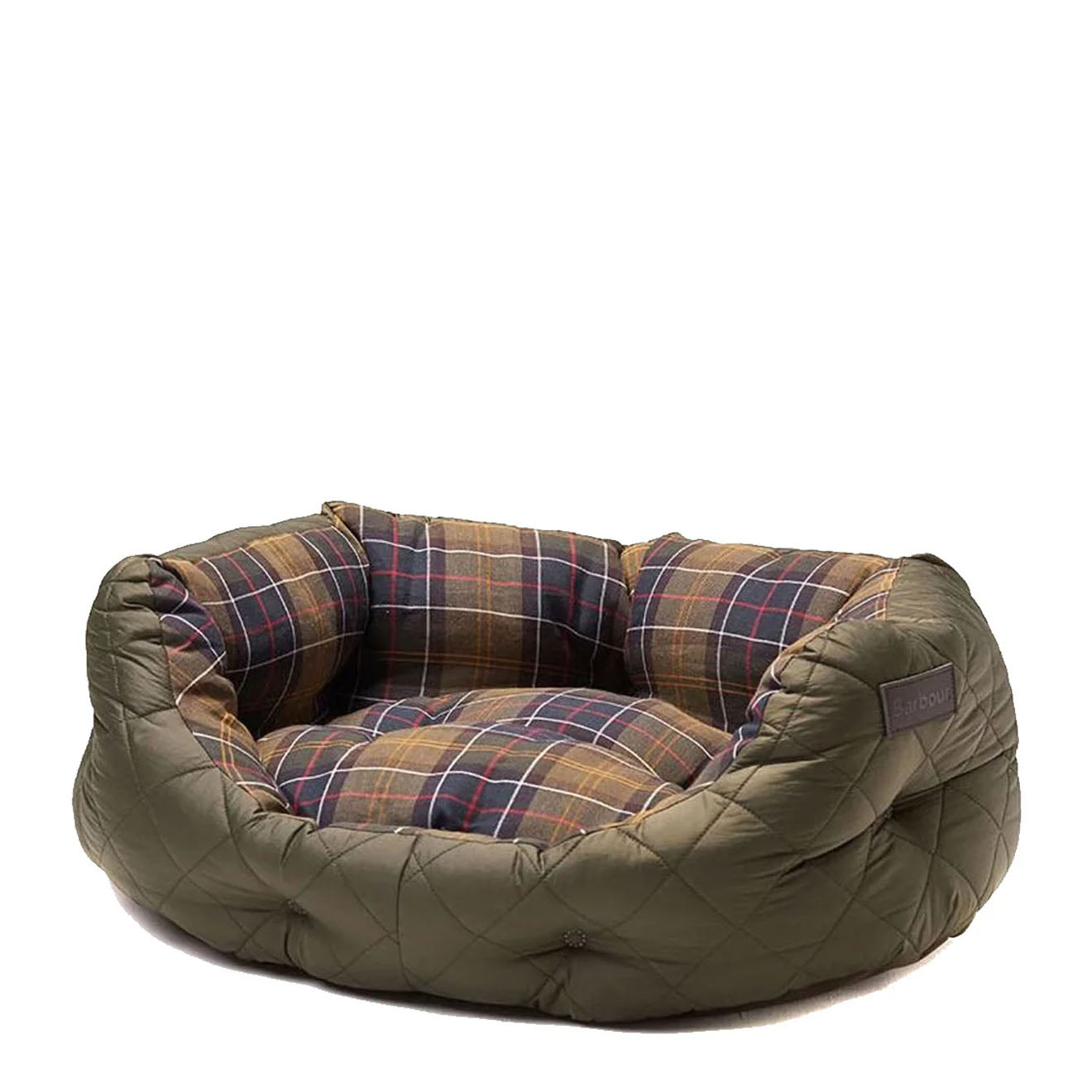 Barbour Quilted Dog Bed 24 Olive - The Sporting Lodge