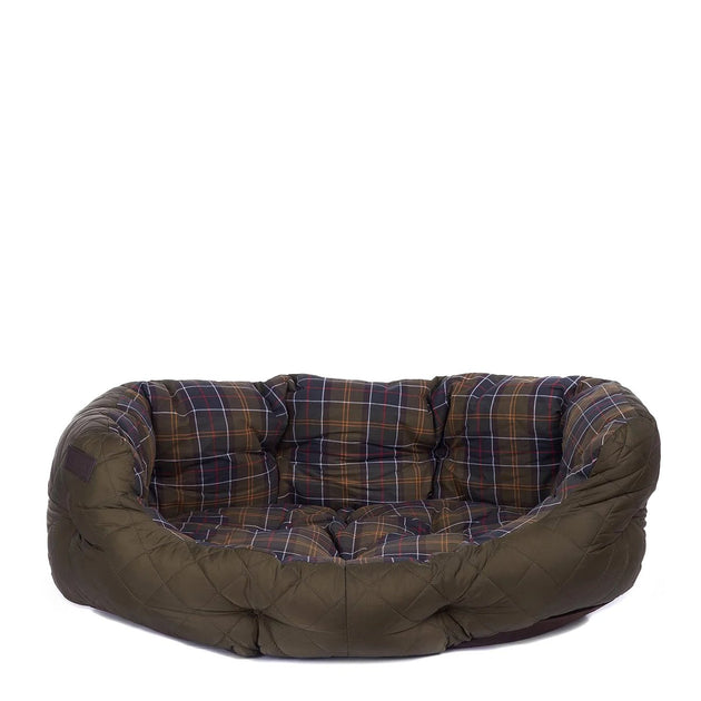Barbour Quilted Dog Bed