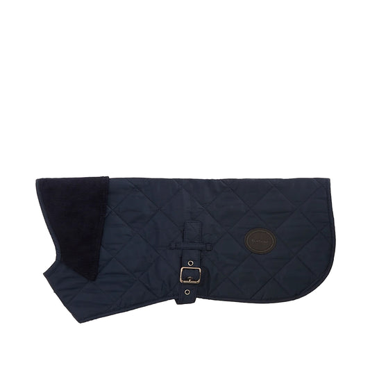 Barbour Quilted Dog Coat Dark Navy